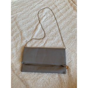 Grey Cross Body Or Shoulder Purse